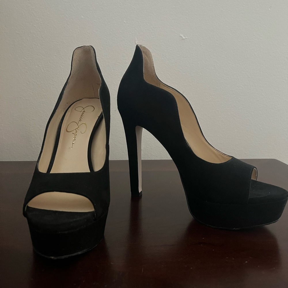 Jessica Simpson Peep Toe Pumps